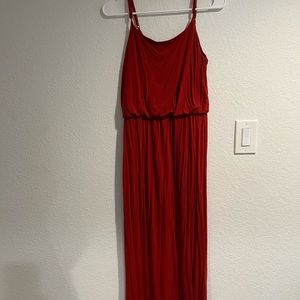 Red Maxi Dress
